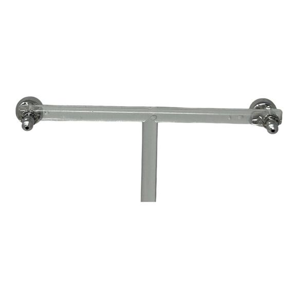 Authentic Swan Signed Swarovski Imber Stud Earrings Silver Tone 6mm Classic - Picture 11 of 13